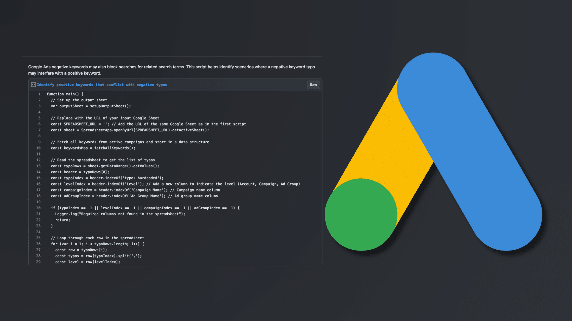 Leveraging generative AI in ad scripts for Google Ads optimization