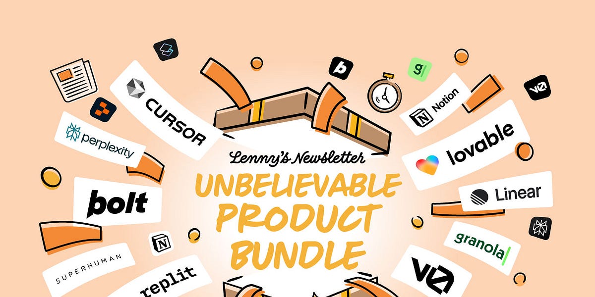 An unbelievable offer: Now get one free year of Cursor, v0, Replit, Lovable, and Bolt pro plans with an annual subscription to Lenny’s Newsletter