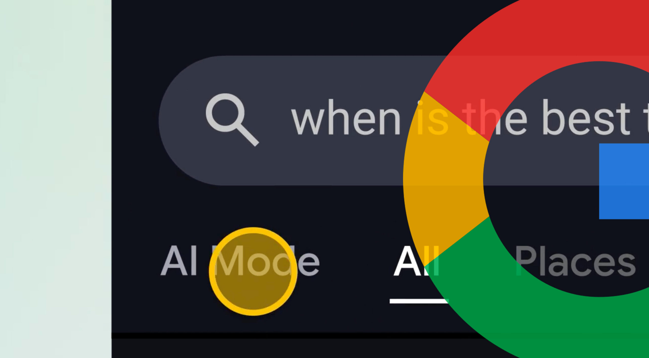 Google Testing AI Mode Shortcut In Search Bar