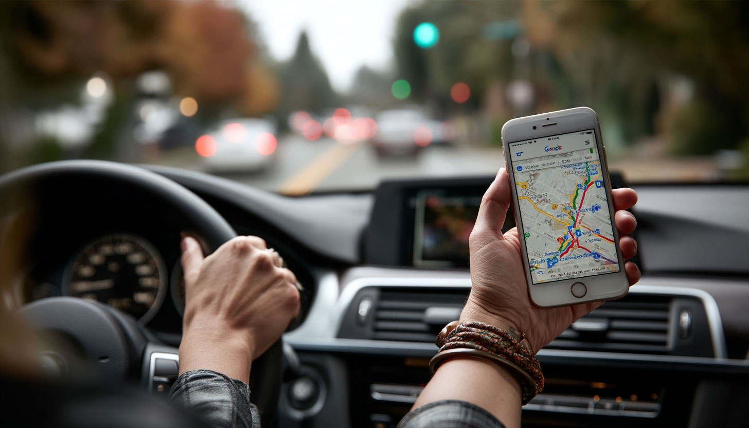 Google Local Panel With Get There & From Your Location