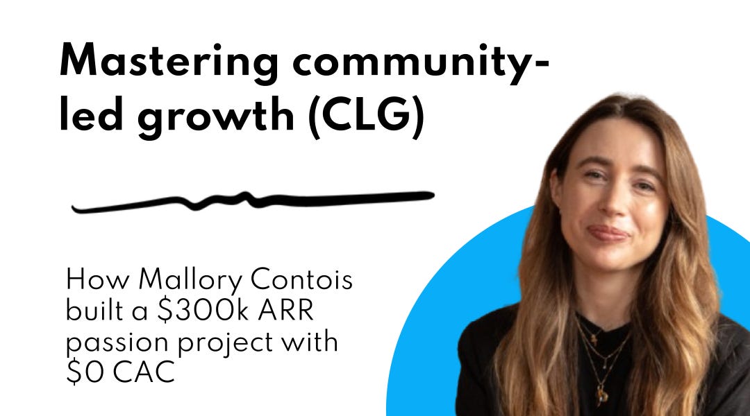 Growing a passion project to $300k ARR with a $0 CAC