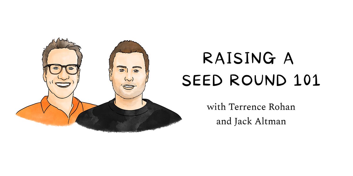 Raising a seed round 101